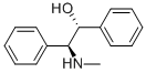(1R*,2S*)-2-(METHYLAMINO)-1,2-DIPHENYLETHAN-1-OL Struktur