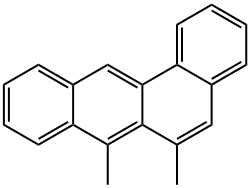 6,7-Dimethylbenz[a]anthracene Struktur
