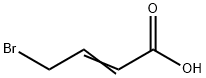 (E)4-溴丁--2-烯酸 结构式