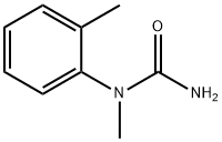 1-Methyl-1-(o-tolyl)urea 结构式