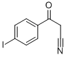 4-碘苯甲酰乙腈,206346-33-0,结构式