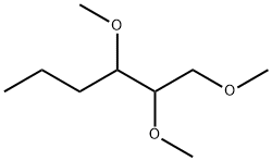 1,2,3-Trimethoxyhexane Structure