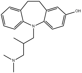 2-Hydroxy Trimipramine 结构式