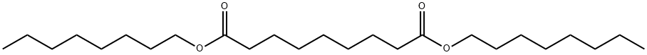 アゼライン酸ジオクチル 化学構造式
