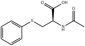 DL-フェニルメルカプツル酸 化学構造式