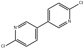 6,6'-二氯-3,3'-联吡啶,206438-08-6,结构式