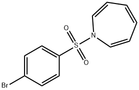 1-(4-ブロモフェニル)スルホニル-1H-アゼピン 化学構造式