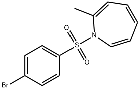 1-[(p-Bromophenyl)sulfonyl]-2-methyl-1H-azepine Structure