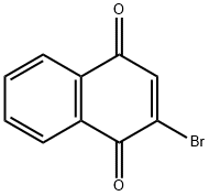 2-溴-1,4-萘并醌, 2065-37-4, 结构式