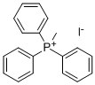 Methyltriphenylphosphonium iodide Struktur