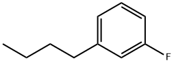 1-丁基-3-氟苯 结构式