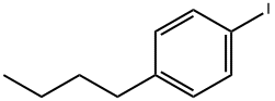 4-ブチル-1-ヨードベンゼン 化学構造式