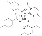 NIOBIUM 2-ETHYLHEXANOATE Struktur