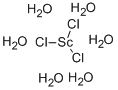 Scandium(III) chloride hexahydrate Struktur