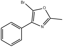 5-BROMO-2-METHYL-4-PHENYL-1,3-OXAZOLE Structure