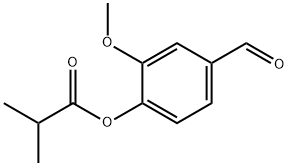 异丁酸香兰酯,20665-85-4,结构式