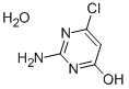 2-氨基-6-氯-4-嘧啶甲醇水合物 结构式