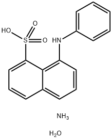 8-苯胺基-1-萘磺酸铵盐, 206659-00-9, 结构式