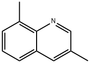 3,8-Dimethylquinoline 化学構造式