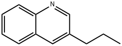 3-丙基喹啉, 20668-43-3, 结构式