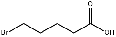 5-溴戊酸,2067-33-6,结构式