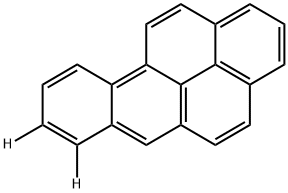 BENZO(A)PYRENE-7 8-D2  98 Structure