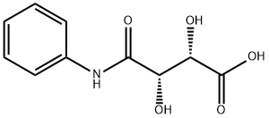 (2S,3S)-(-)-タルトラニル酸 化学構造式