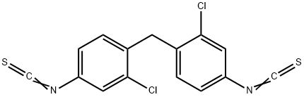 4,4'-METHYLENEBIS(2-CHLOROPHENYL)DIISOTHIOCYANATE Structure