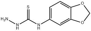 N-(苯并[D][1,3]二氧戊环-5-基)肼碳硫酰胺,206761-71-9,结构式