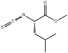 (2S)-2-isothiocyanato-4-methyl-Pentanoic acid methyl ester Struktur
