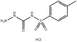 4-(4-METHYLPHENYLSULFONYL)SEMICARBAZIDE HYDROCHLORIDE 化学構造式