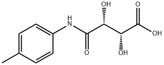 (2R,3R)-2,3-二羟基-4-氧代-4-(对甲苯基氨基)丁酸, 206761-79-7, 结构式
