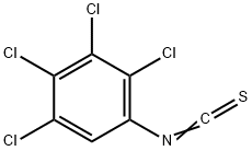 2,3,4,5-四氯苯基 异硫代氰酸酯,206761-88-8,结构式