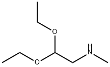 2,2-ジエトキシ-N-メチルエタンアミン 化学構造式