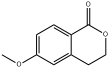 6-メトキシイソクロマン-1-オン 化学構造式