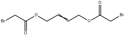 1,4-双(溴乙酮氧)-2-丁烯, 20679-58-7, 结构式
