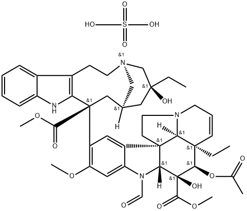 Vincristine sulfate Struktur