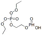 diethoxyphosphoryloxy-ethoxy-phosphinic acid Struktur