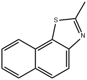 2-メチルナフト[2,1-d]チアゾール 化学構造式