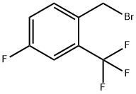 4-Fluoro-2-(trifluoromethyl)benzyl bromide Struktur