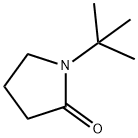 1-(1,1-ジメチルエチル)ピロリジン-2-オン 化学構造式