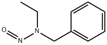 N-エチル-N-ニトロソベンジルアミン 化学構造式