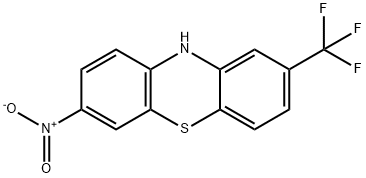 7-nitro-2-(trifluoromethyl)-10H-phenothiazine Structure