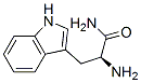 (S)-alpha-amino-1H-indole-3-propionamide  Struktur
