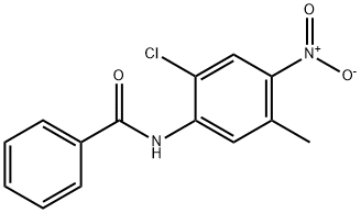 2'-CHLORO-5'-METHYL-4'-NITROBENZANILIDE& 化学構造式