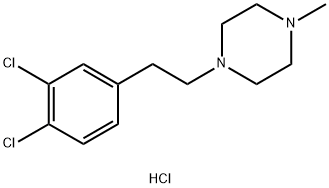 1-[2-(3,4-Dichlorophenyl)ethyl]-4-Methylpiperazine Dihydrochloride Structure