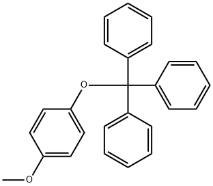 4-Methoxyphenyl(triphenylmethyl) ether 结构式