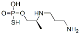 S-2-(3-aminopropylamino)propylphosphorothioate Structure
