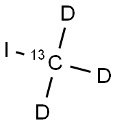 IODOMETHANE-13C-D3 Struktur