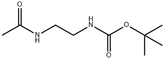 2-乙酰氨基乙基氨基甲酸叔丁酯, 207129-09-7, 结构式